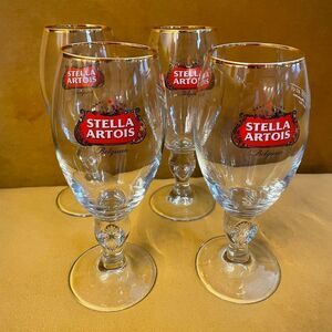 Stella Artois Goblets Set of 4